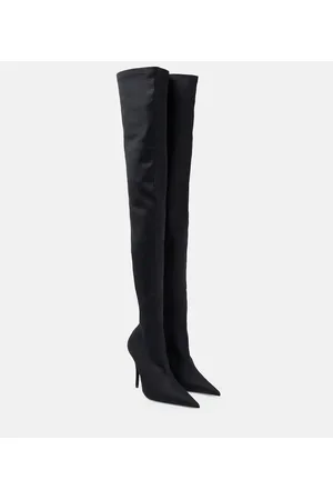 Balenciaga Overknee-Stiefel Knife aus Jersey