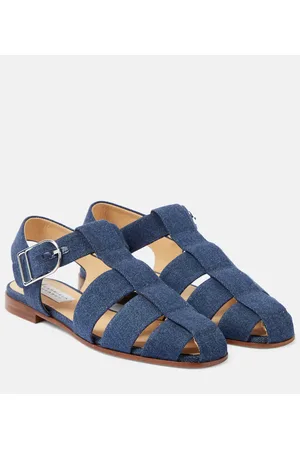 GABRIELA HEARST Sandalen Lynn aus Denim