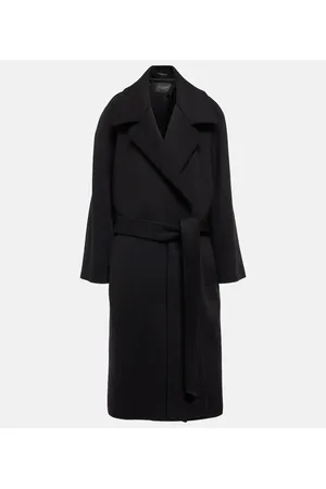 Balenciaga Mantel aus Kaschmir und Wolle