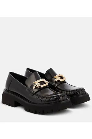 Salvatore Ferragamo Verzierte Loafers aus Leder
