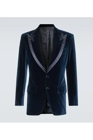 Tom Ford Smokingjacke Atticus aus Baumwollsamt