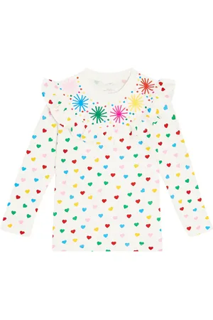 Stella McCartney Longsleeve aus Baumwoll-Jersey