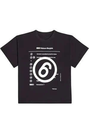 Maison Margiela Bedrucktes T-Shirt aus Baumwoll-Jersey