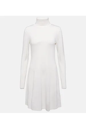 Jardin des Orangers Minikleid aus Wolle und Kaschmir