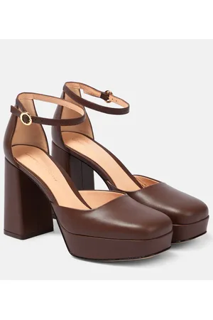 Gianvito Rossi Pumps Vian aus Leder