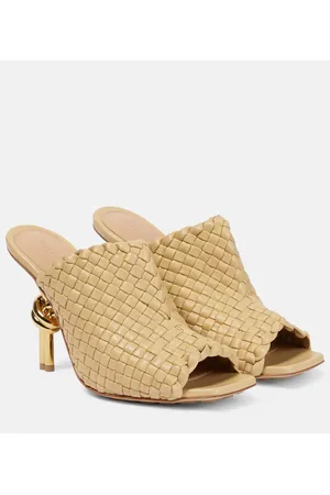Bottega Veneta Pantoletten Knot aus Leder