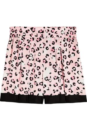 MONNALISA Bedruckte Shorts aus Crêpe
