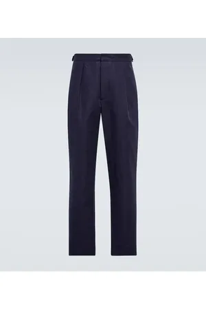 King & Tuckfield Hose aus Baumwolle und Leinen