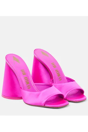 The Attico Pantoletten Luz aus Satin