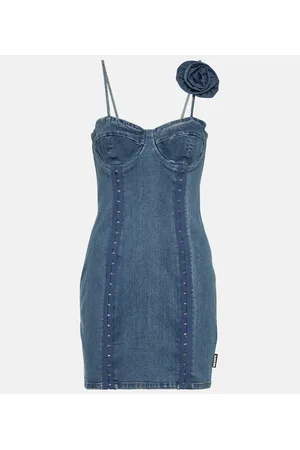 ROTATE Minikleid aus Denim