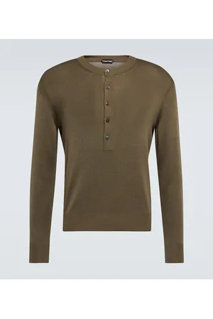 Tom Ford Henley-Top aus Seide