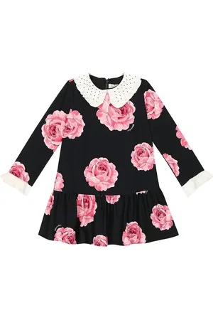 MONNALISA Bedrucktes Kleid aus Cady