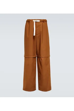 Jil Sander Weite Hose aus Baumwolle