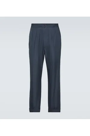 Tom Ford Gerade Hose aus Baumwolle und Seide