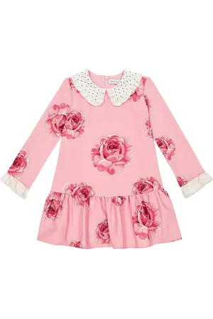 MONNALISA Bedrucktes Kleid aus Cady