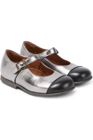 PèPè PèPè Ballerinas aus Metallic-Leder