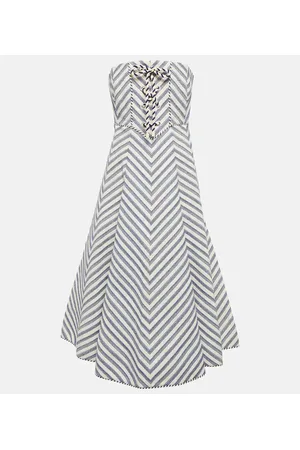 ZIMMERMANN Midikleid High Tide Laced