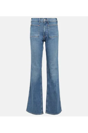 Ralph Lauren Mid-Rise Flared Jeans