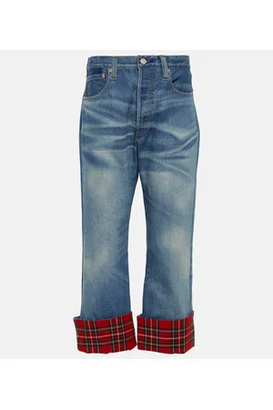 JUNYA WATANABE Mid-Rise Straight Jeans