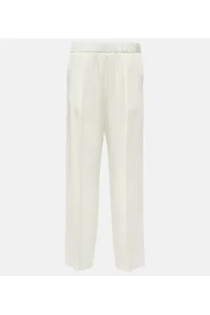 Jil Sander Gerade Hose aus Satin