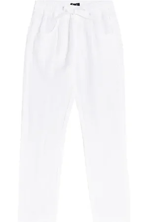 Il gufo Schmale Hose aus Leinen