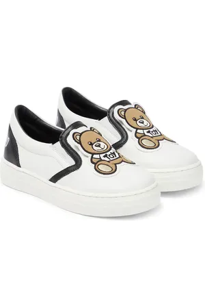 Moschino Sneakers Teddy Bear aus Leder