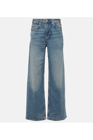 AG Jeans High-Rise Wide-Leg Jeans New Baggy