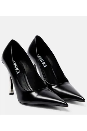 VERSACE Pumps Pin-Point aus Leder
