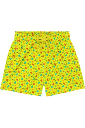 Vilebrequin Bedruckte Badehose Jim aus Twill