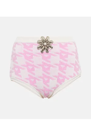 AREA Shorts aus einem Wollgemisch