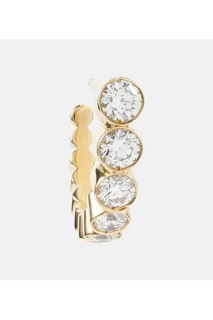 SOPHIE BILLE BRAHE Einzelner Ohrring Boucle Ensemble aus 18kt Gelbgold mit Diamanten