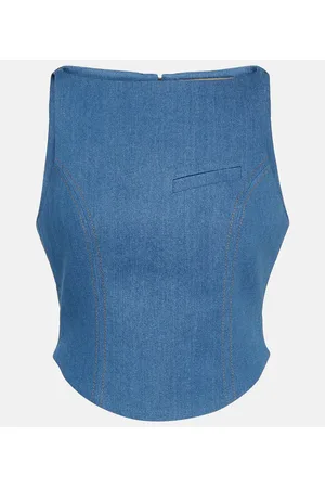 AYA MUSE Top Colia aus Denim