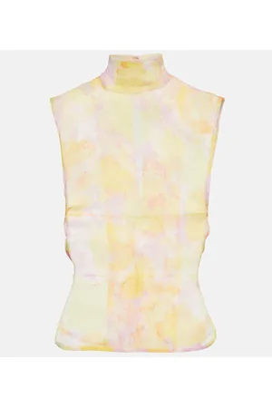 DRIES VAN NOTEN Bedrucktes Top aus Seide