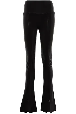 Norma Kamali High-Rise Leggings Spat