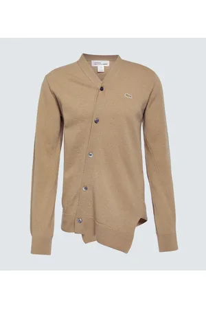 Comme des Garçons Comme des Garçons Shirt X Lacoste Cardigan aus Wolle