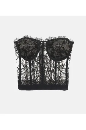 Alexander McQueen Bustier aus Spitze