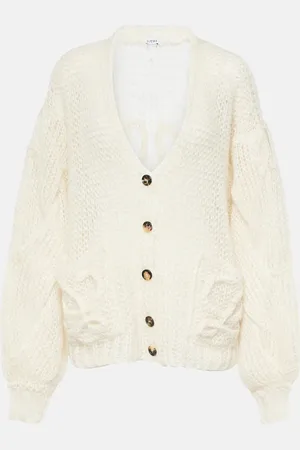 Loewe Cardigan Anagram aus einem Mohairgemisch