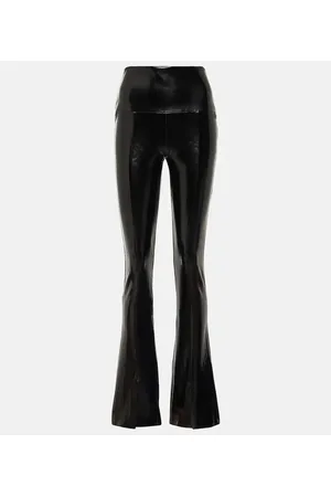 Norma Kamali Leggings Spat aus Lacklederimitat