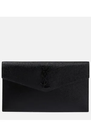 Saint Laurent Clutch Uptown aus Leder