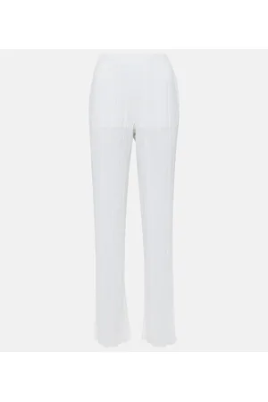 Stella McCartney Gerade Hose aus Strick