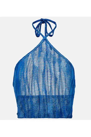 Missoni Cropped-Top aus Häkelstrick