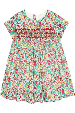 BONPOINT Baby Bedrucktes Kleid Maruska aus Baumwolle