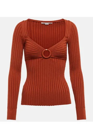Stella McCartney Longsleeve aus Rippstrick