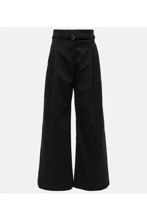 Proenza Schouler White Label Weite High-Rise-Hose Raver