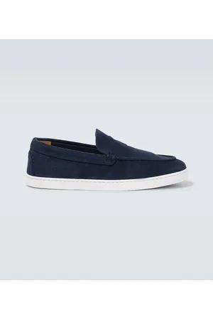Christian Louboutin Slip-Ons Varsiboat aus Veloursleder