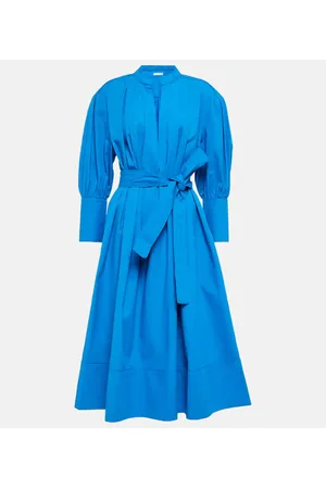 CO Midikleid aus Baumwolle