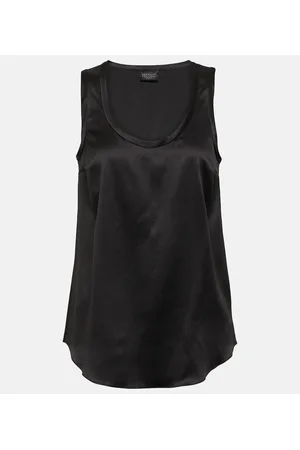 Brunello Cucinelli Top aus einem Seidengemisch