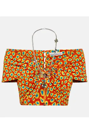 Paco rabanne Bedrucktes Cropped-Top
