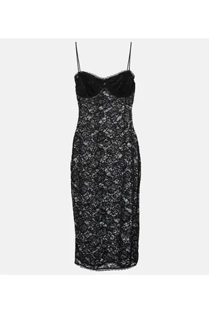 Oseree Oséree Midikleid O-Lover aus Spitze