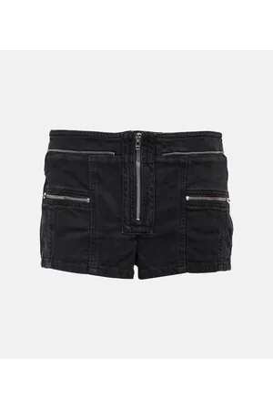 Isabel Marant Low-Rise Jeansshorts Lary